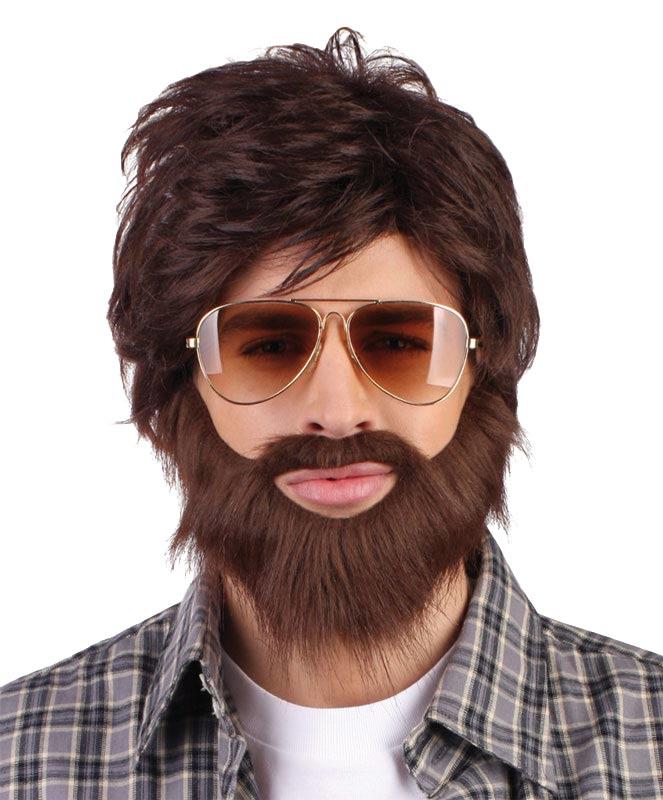 Hangover Wig with Beard and Moustache