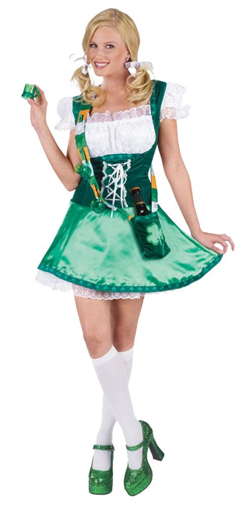 Sassy Lassie St Patrick's Day Fancy Dress Costume