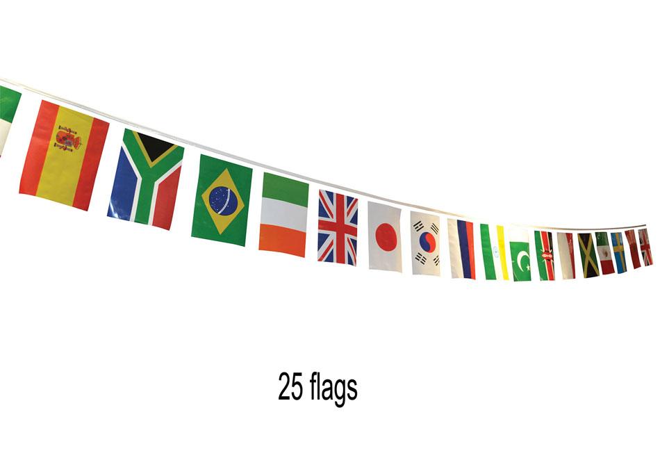 Bristol Novelty World Flag Bunting