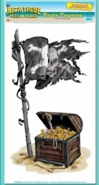 Peel and Place Pirate Treasure Add-On - 12" x 24"
