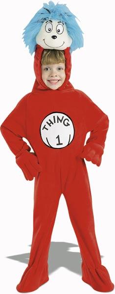 Thing One Cat In The Hat Costume - Childrens Costumes