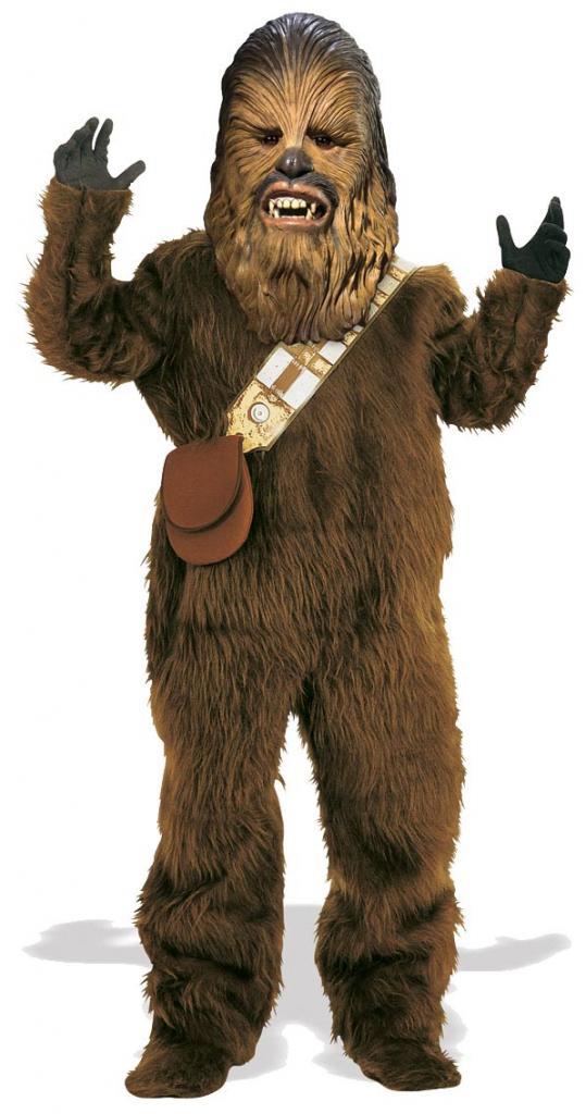 Licensed Star Wars Chewbacca Fancy Dress Costume for Children by Rubies 882019 available in the UK here at Karnival Costumes online party shop