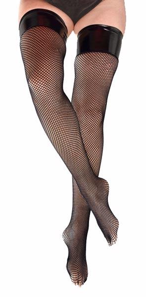 Sexy Black Thigh High Fishnet Stockings