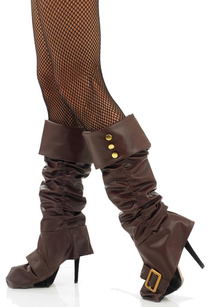 Pirate Buckle Boot Covers - Ladies Boot Covers