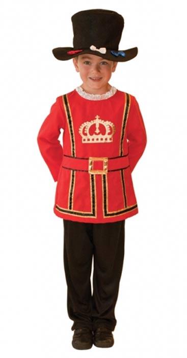 Beefeater Costume - Childrens Costumes - Military Fancy Dress