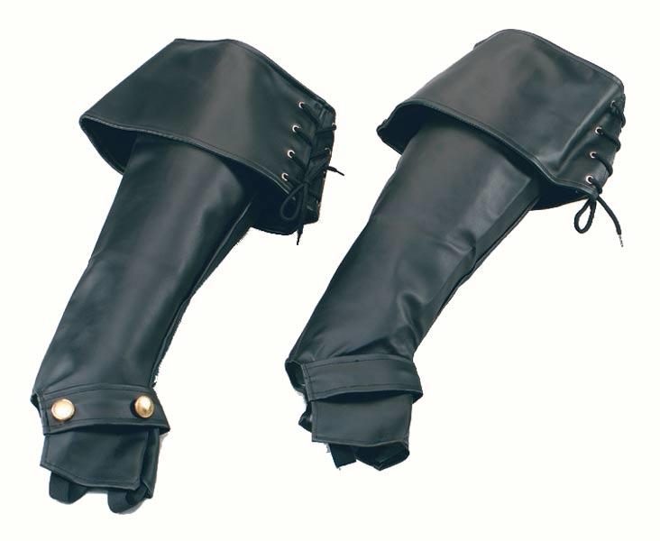 Pirate Boot Tops - Leather Look