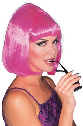 Starlet Hot Pink Party Wig - Wear it Pink Wigs