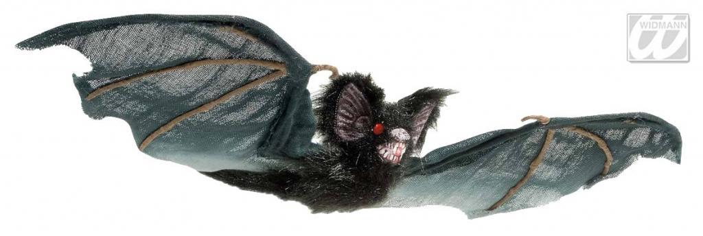 Flying Hairy Bat - Halloween Decorations and Props