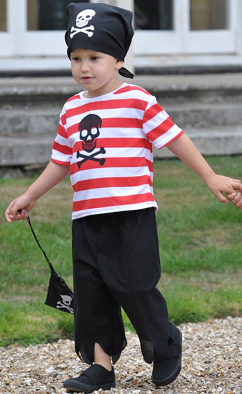 Buccaneer Pirate Deluxe Costume - Toddlers Pirate Costumes