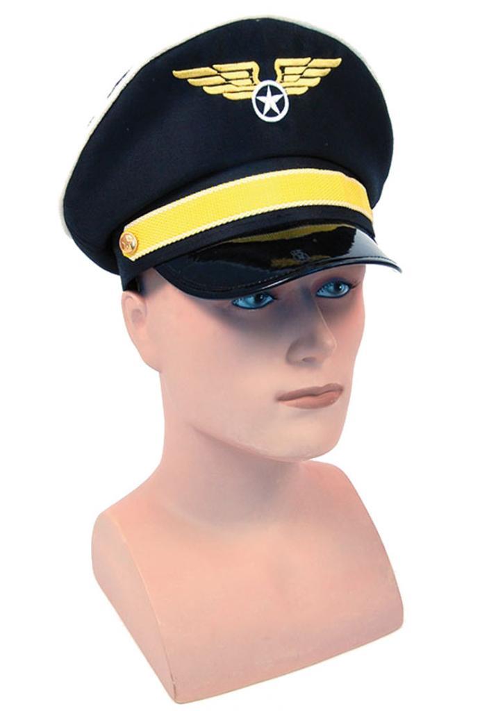 Airline Pilot Hat from Karnival Costumes. Item Reference UN7BH446.