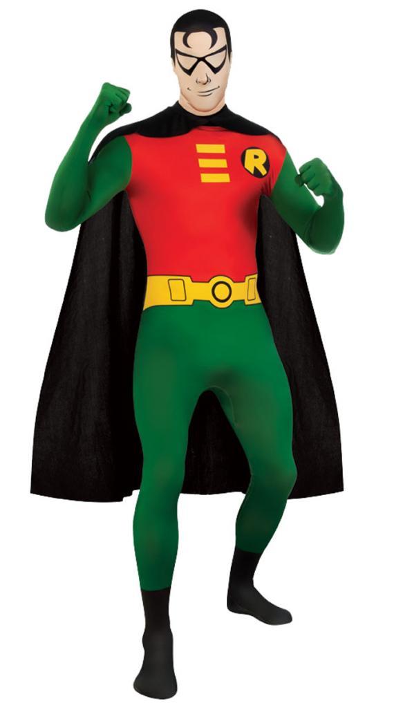 Robin Bodysuit Fancy Dress Costume for Adults from our massive collection of adult superheo fancy dress at Karnival Costumes