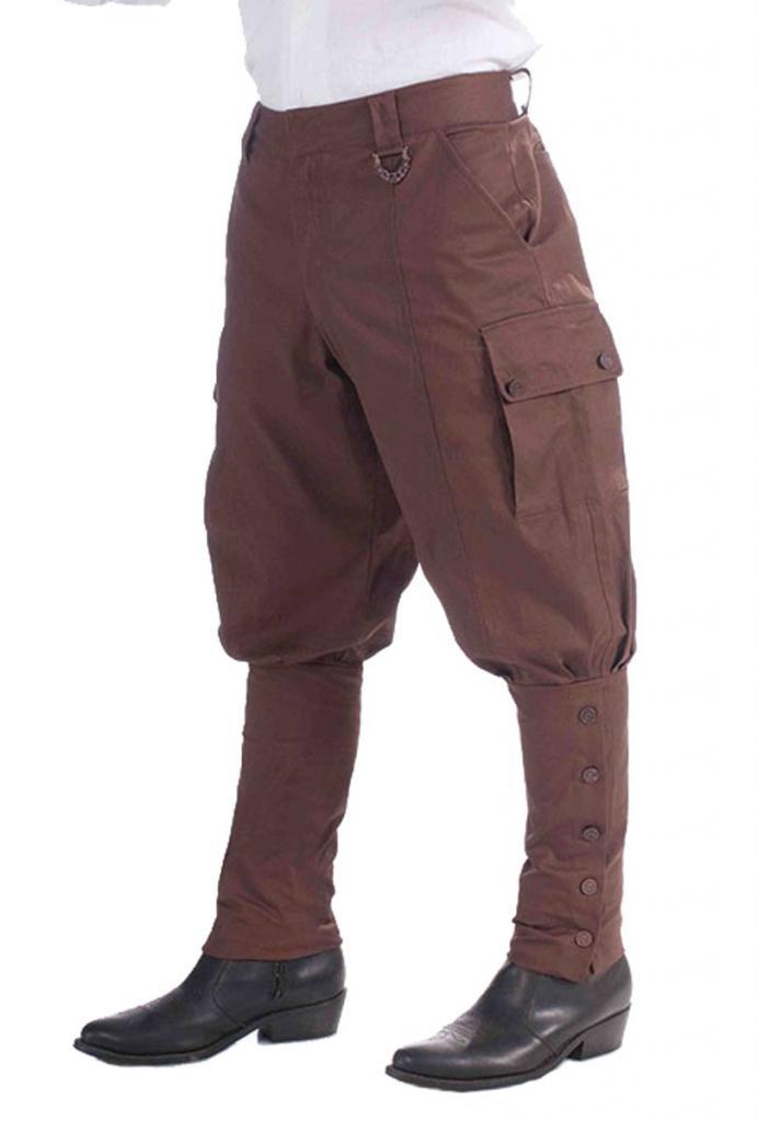 Steampunk Fancy Dress Trousers from a collection of Steampunk fancy dress and accessories at Karnival Costumes your costume specialists