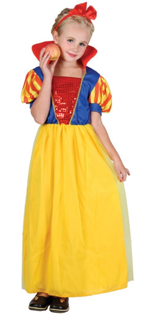 Fairytale Snow White Fancy Dress Costume for Girls from a collection of storybook fancy dress for children at Karnival Costumes www.karnival-house.co.uk your dress up specialists