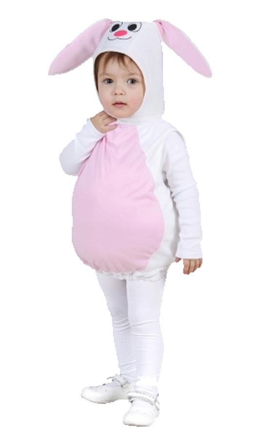 Cute Bunny Fancy Dress Costume for Infants by Widmann 1898B and available from a collection at Karnival Costumes online party shop