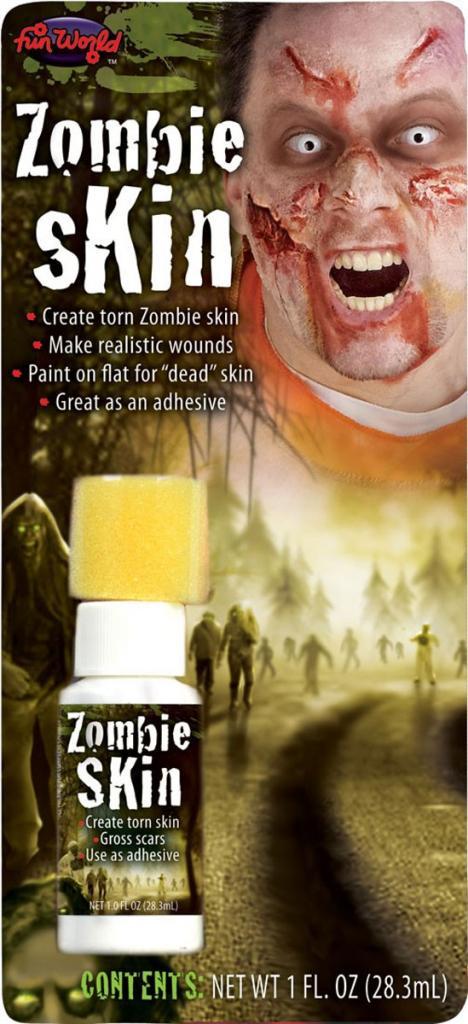 Zombie Skin Makeup for Halloween from Karnival Costumes