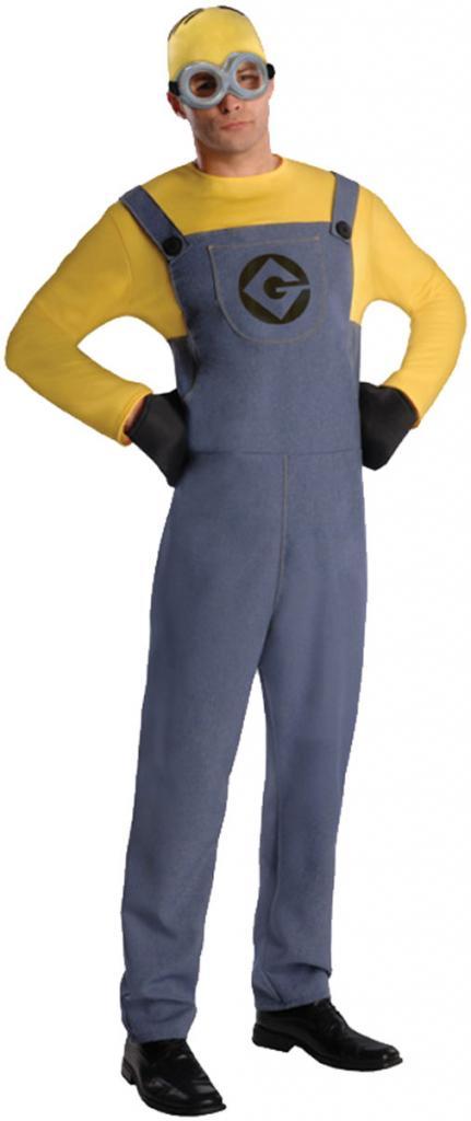 Adult Despicable ME2 Minion Dave Fancy Dress Costume from Karnival Costumes
