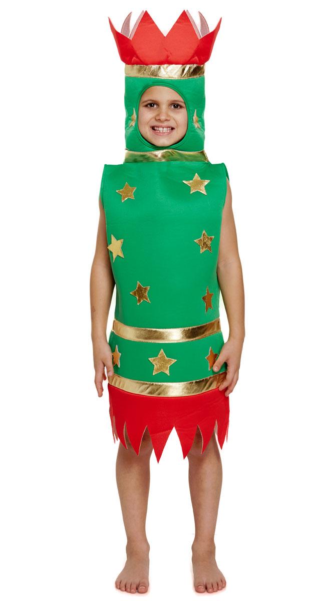 Christmas Cracker Costume for Children by Henbrandt in ages 4-9 yrs W88036 available here at Karnival Costumes online party shop