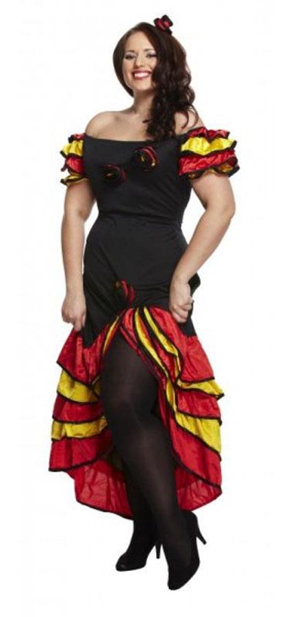 Rumba Lady Plus Size Fancy Dress Costume for Carnival Time!