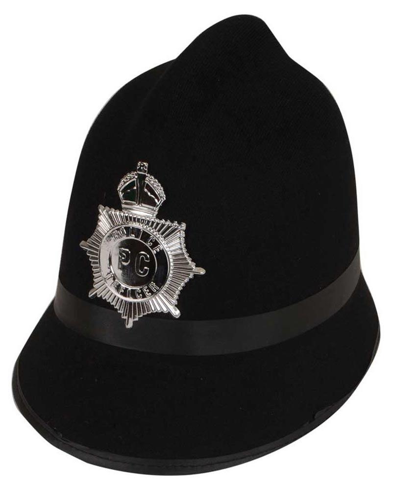 Policeman's Helmet with Badge by Wicked AC-9154 available from Karnival Costumes