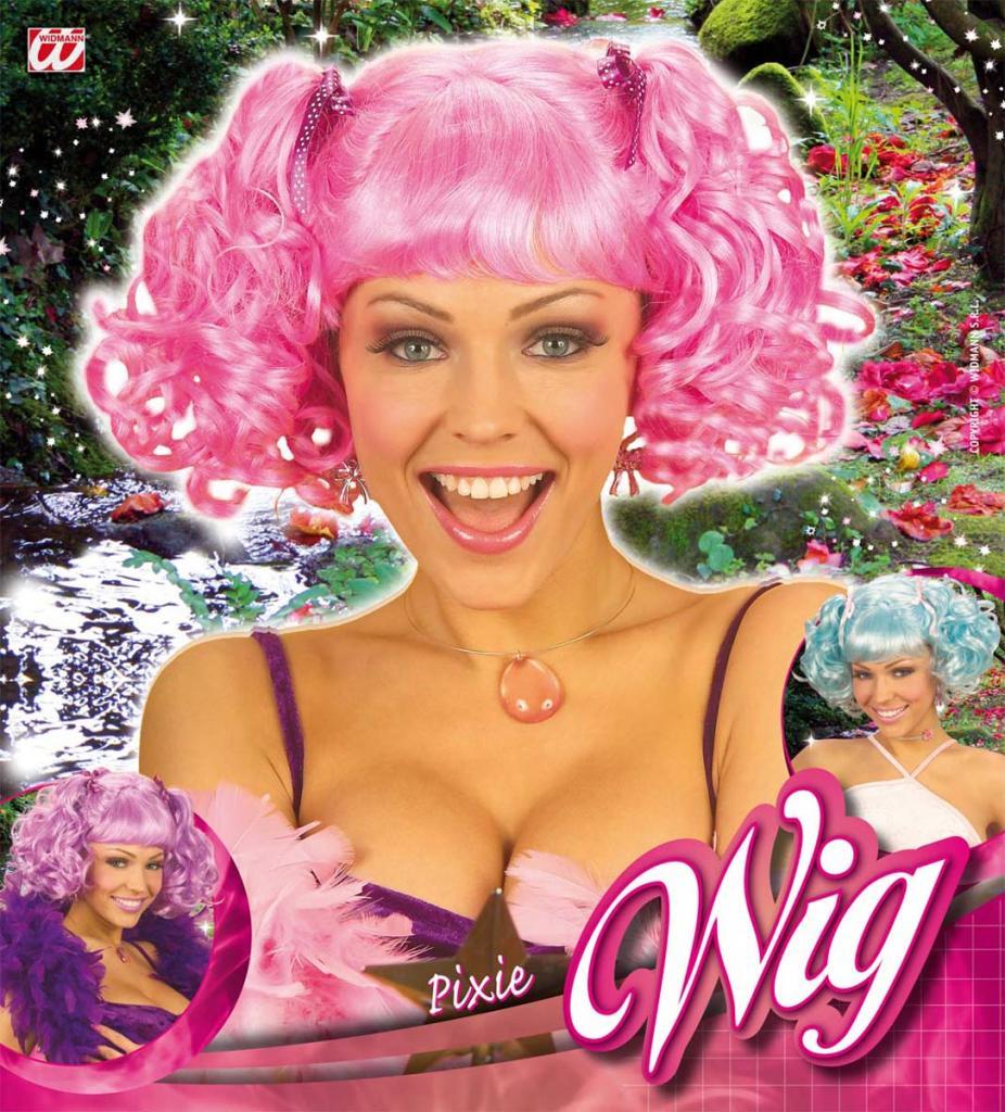 Pixie Wig for Clubbing from Widmann 6360P and available at Karnival Costumes