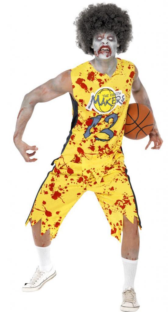 Zombie Basketball Costume by Smiffy 40063 available at Karnival Costumes