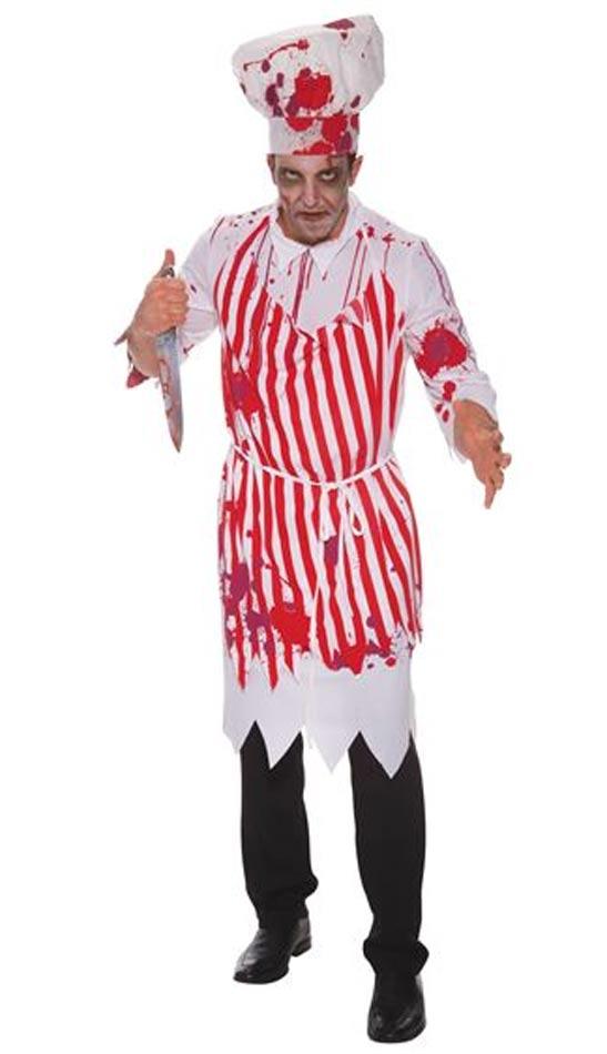 Bloody Butcher Adult Fancy Dress Costume by Bristol Novelties AC809 | Karnival Costumes