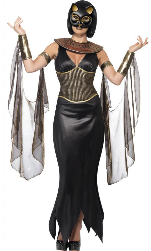 Bastet The Cat Goddess Costume 40098 available in small to large from Karnival Costumes.
