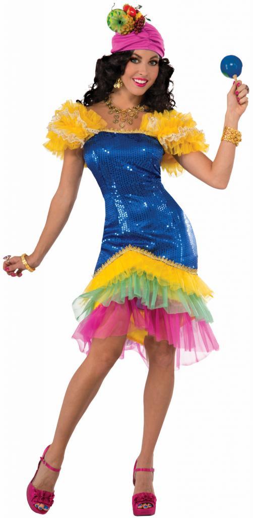 Cha Cha Adult Carnival Costume by Forum Novelties 75142 in UK size 14-16 and available from Karnival Costumes
