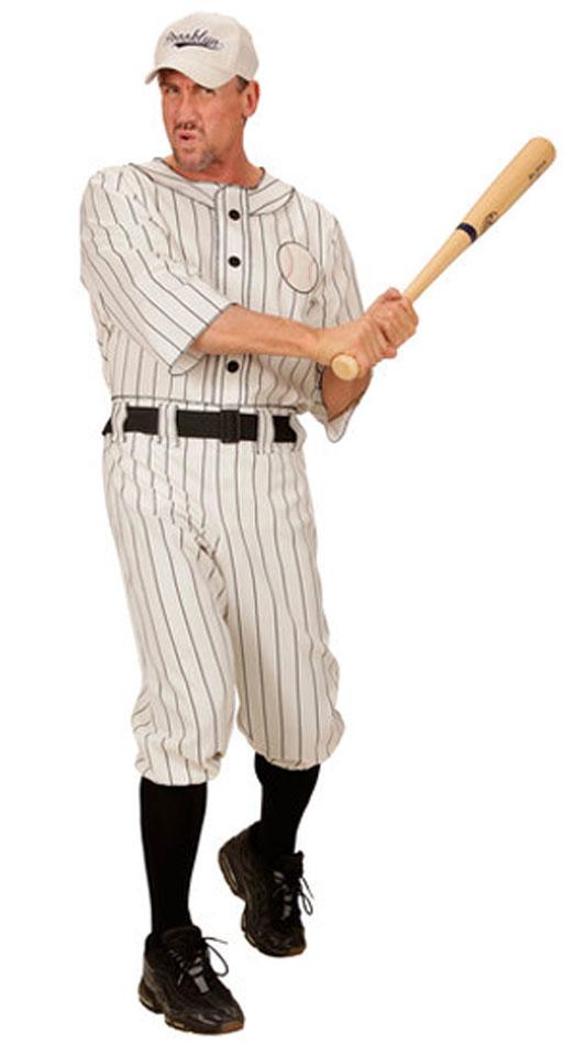 American Baseball Player Costume - Warriors Baseball Furies Costume 4949 in sizes sml, med and lrg available at Karnival Costumes
