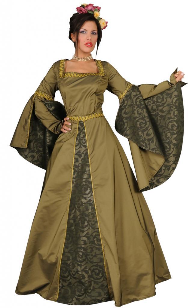 Medieval or Renaissance Lady in Waiting Costume by Stamco 341151 and available in the UK here at Karnival Costumes