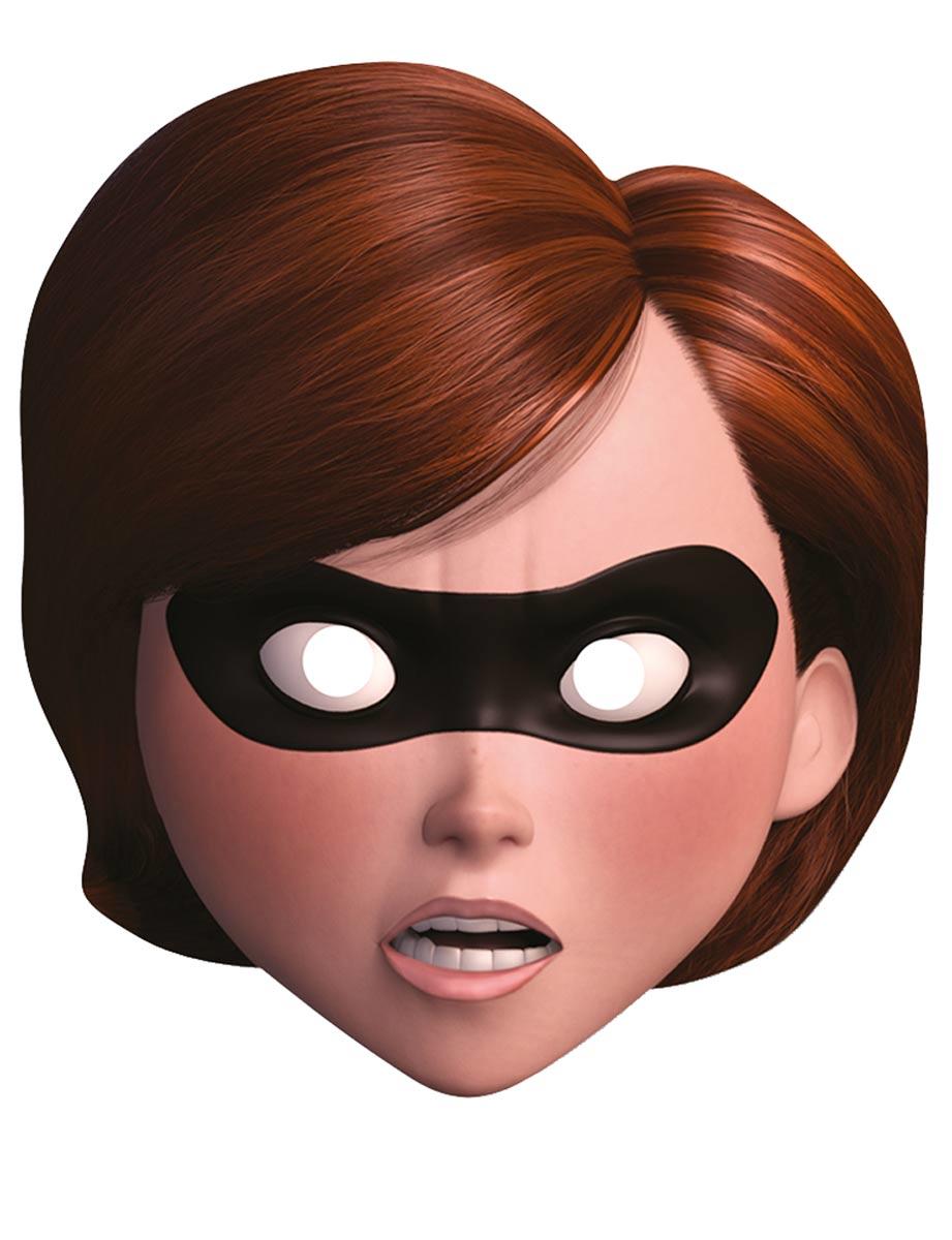 Incredibles 2 Helen Flexigirl Face Mask by Mask-erade 39308 available from the Incredibles family range here at Karnival Costumes online party shop
