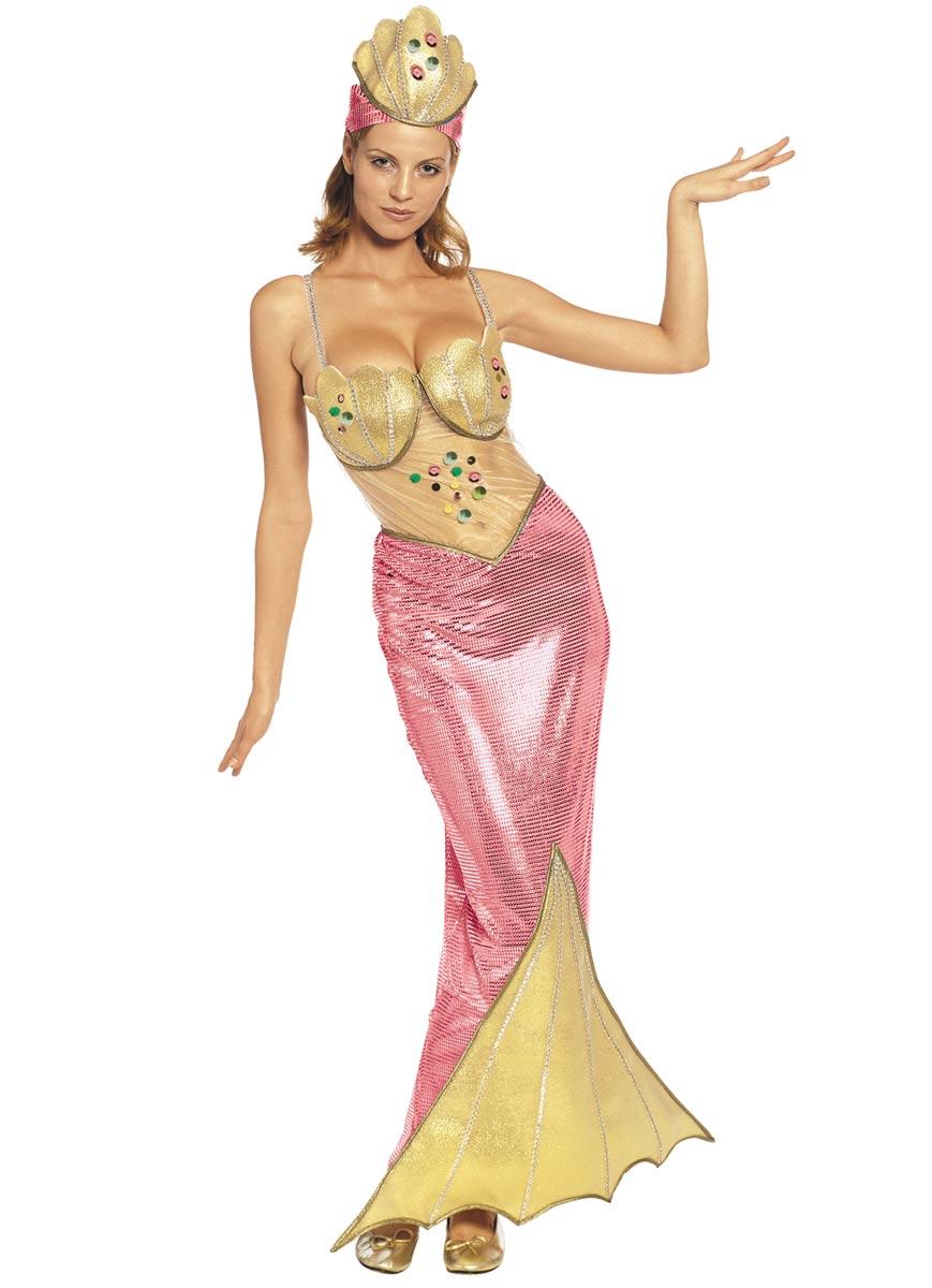 Deluxe Mermaid Costume for Women by Stamco 210402 / 341647 available in the UK here at Karnival Costumes online party shop
