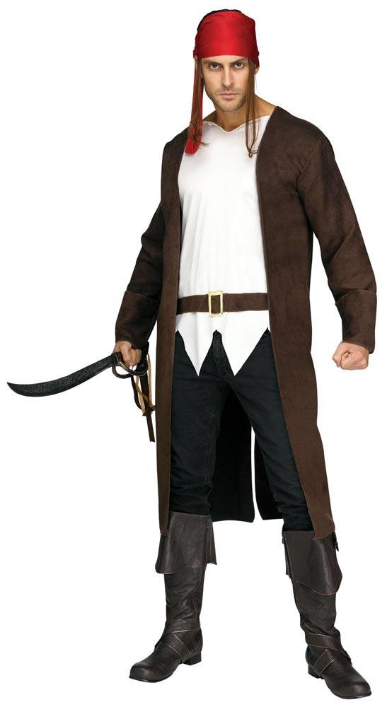 Ahoy Matey Pirate Costume for Adults by Fun World 118984 available in the UK here at Karnival Costumes online party shop