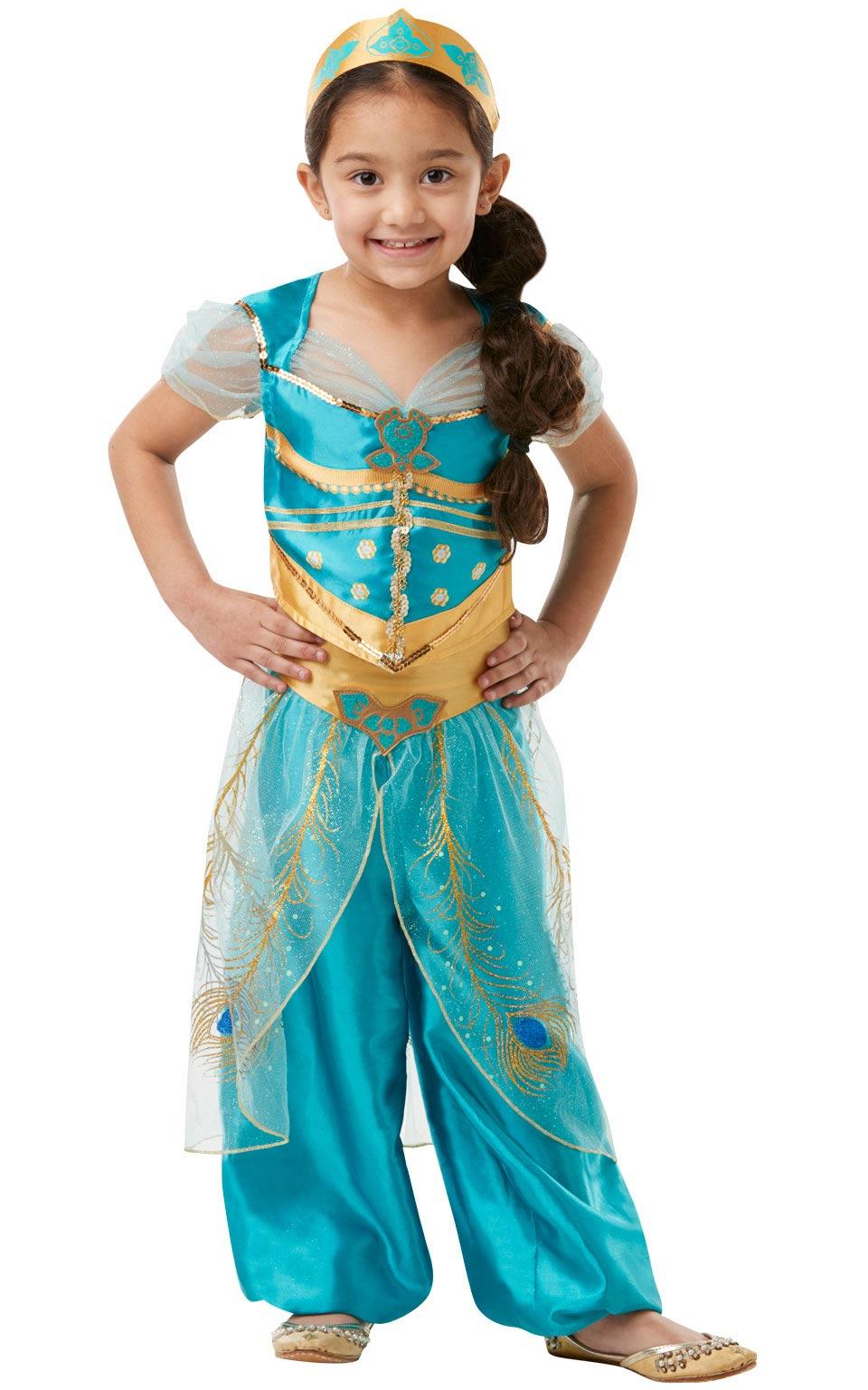 Disney's Jasmine Fancy Dress Costume from Aladdin by Rubies 300297 and 300302 available here at Karnival Costumes online party shop