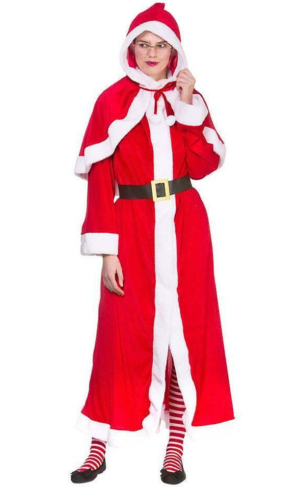 Deluxe Mrs Claus Costume by Wicked Costumes XM4660 available here at Karnival Costumes online Christmas Shop