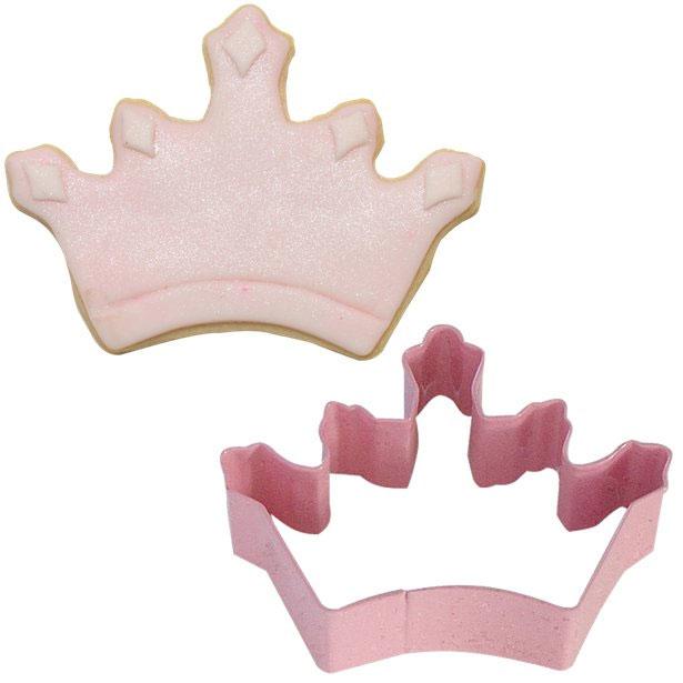 Crown Cookie Cutter by Anniversery House K0923P available here at Karnival Costumes online party shop