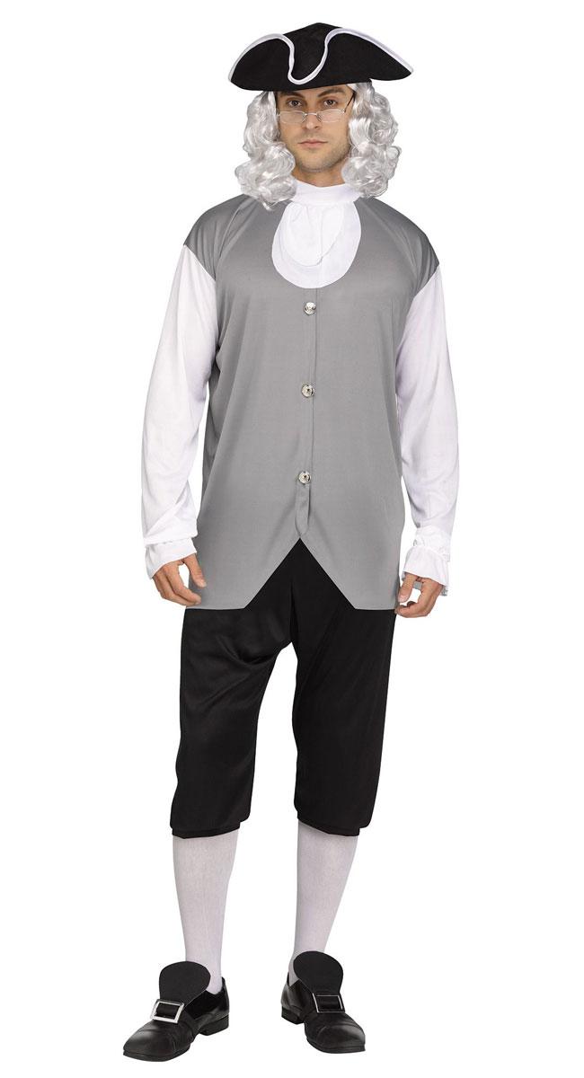 American Colonial Man Costume by Fun World 114064 available in the UK here at Karnival Costumes online party shop