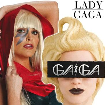 Lady Gaga costume accessories available here at Karnival Costumes online party shop