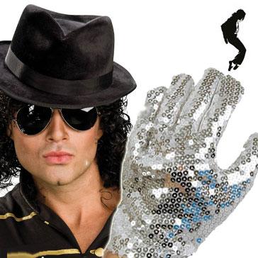 Michael Jackson licensed and themed costume accessories available here at Karnival Costumes online party shop