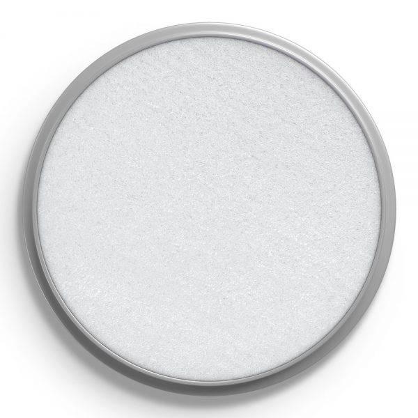 Snazaroo Sparkle face paint in white 1118001 available here at Karnival Costumes online party shop
