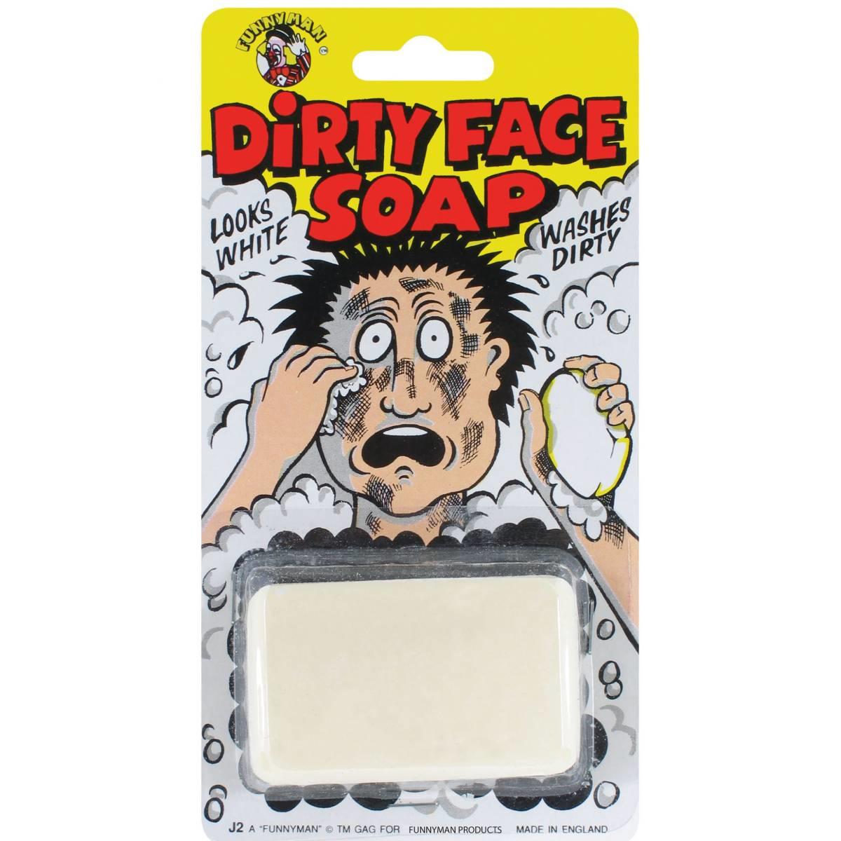 Black Face Soap by Funnyman J2 / GJ452 available here at Karnival Costumes online party shop