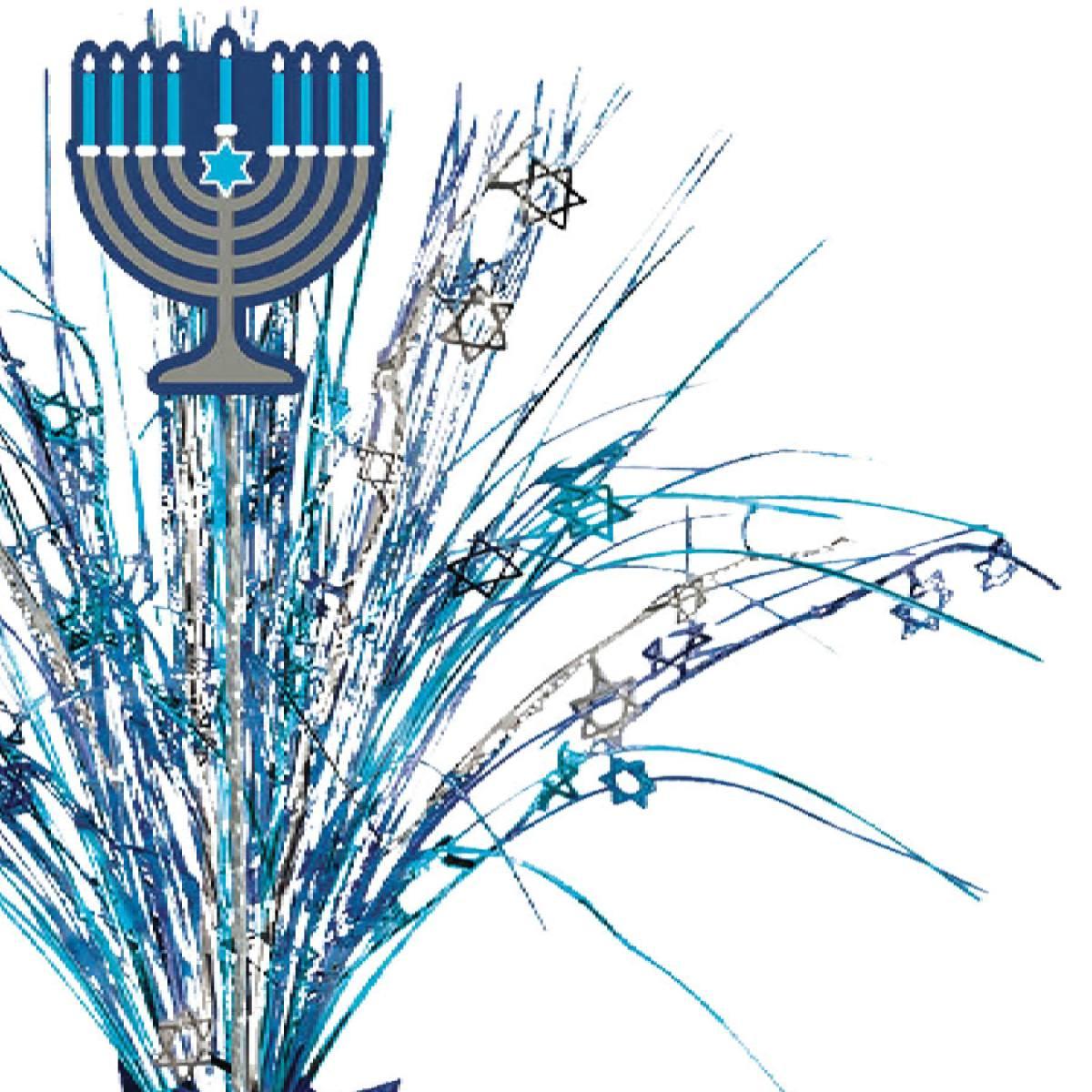 Amscan International Playful Menorah Bedruckte Tasche – Größe M, Buntes Partyzubehör Für Besondere Anlässe