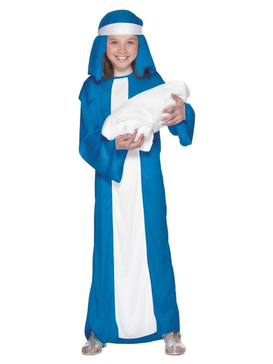 Girl's Nativity Mary Fancy Dress Costume by Smiffys 23837 Karnival — free download