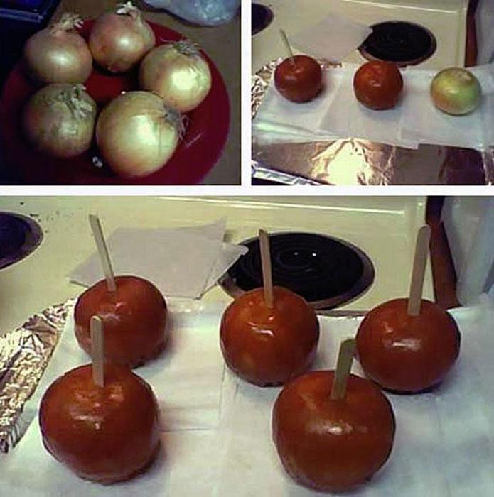 Halloween Toffee Apple Onions - Karnival Costumes online party shop blog