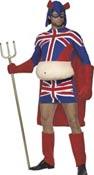 Captain Britania costume available here at Karnival Costumes online party shop