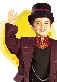Kids Willy Wonker fancy dress costume by Rubies 884807 available here at Karnival Costumes online party shop