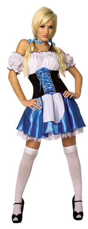 Swiss Maid Fancy Dress Costume