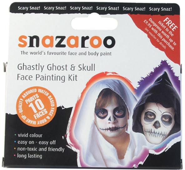 Snazaroo Ghost and Skull Face Painting Set