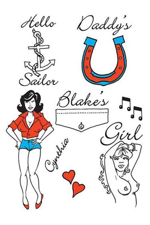 Temporary Tattoos - Amy Winehouse Collection