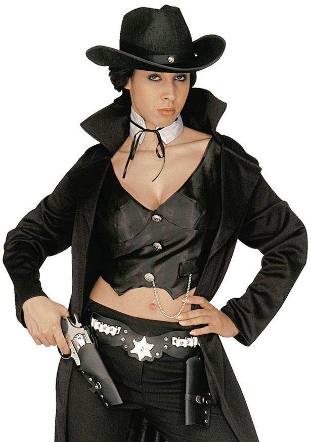 Wild West Cowboy Double Pistol Holsters Adult Unisex by Widmann 85021 / 85022 available here at Karnival Costumes online party shop